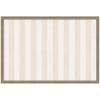 image:imageKate and Laurel Framed Fabric Pinboard 18 x 42 Printed Linen Classic Bulletin Board for Use as a Vision Board or Wall Organization Florence Light Brown FrameFlorence Light Brown