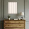 image:imageKate and Laurel Framed Fabric Pinboard 18 x 42 Printed Linen Classic Bulletin Board for Use as a Vision Board or Wall Organization Florence Light Brown FrameMatinee Black Bronze