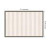 image:imageKate and Laurel Framed Fabric Pinboard 18 x 42 Printed Linen Classic Bulletin Board for Use as a Vision Board or Wall Organization Florence Light Brown FrameMatinee Black Bronze
