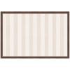 image:imageKate and Laurel Framed Fabric Pinboard 18 x 42 Printed Linen Classic Bulletin Board for Use as a Vision Board or Wall Organization Florence Light Brown FrameFlorence Medium Brown