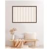 image:imageKate and Laurel Framed Fabric Pinboard 18 x 42 Printed Linen Classic Bulletin Board for Use as a Vision Board or Wall Organization Florence Light Brown FrameFlorence Medium Brown