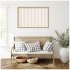 image:imageKate and Laurel Framed Fabric Pinboard 18 x 42 Printed Linen Classic Bulletin Board for Use as a Vision Board or Wall Organization Florence Light Brown FrameFlorence Gold
