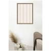 image:imageKate and Laurel Framed Fabric Pinboard 18 x 42 Printed Linen Classic Bulletin Board for Use as a Vision Board or Wall Organization Florence Light Brown FrameFlorence Light Brown