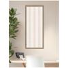 image:imageKate and Laurel Framed Fabric Pinboard 18 x 42 Printed Linen Classic Bulletin Board for Use as a Vision Board or Wall Organization Florence Light Brown FrameFlorence Light Brown