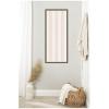 image:imageKate and Laurel Framed Fabric Pinboard 18 x 42 Printed Linen Classic Bulletin Board for Use as a Vision Board or Wall Organization Florence Light Brown FrameMatinee Black Bronze