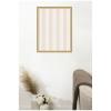 image:imageKate and Laurel Framed Fabric Pinboard 18 x 42 Printed Linen Classic Bulletin Board for Use as a Vision Board or Wall Organization Florence Light Brown FrameFlorence Gold