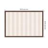 image:imageKate and Laurel Framed Fabric Pinboard 18 x 42 Printed Linen Classic Bulletin Board for Use as a Vision Board or Wall Organization Florence Light Brown FrameFlorence Medium Brown