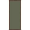 image:imageKate and Laurel Framed Fabric Pinboard 18 x 42 Printed Linen Classic Bulletin Board for Use as a Vision Board or Wall Organization Florence Medium Brown FrameFlorence Medium Brown