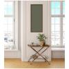 image:imageKate and Laurel Framed Fabric Pinboard 18 x 42 Printed Linen Classic Bulletin Board for Use as a Vision Board or Wall Organization Florence Medium Brown FrameFlorence Medium Brown