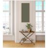 image:imageKate and Laurel Framed Fabric Pinboard 18 x 42 Printed Linen Classic Bulletin Board for Use as a Vision Board or Wall Organization Florence Medium Brown FrameBelvedere Bronze