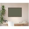 image:imageKate and Laurel Framed Fabric Pinboard 18 x 42 Printed Linen Classic Bulletin Board for Use as a Vision Board or Wall Organization Florence Medium Brown FrameFlorence Medium Brown