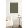 image:imageKate and Laurel Framed Fabric Pinboard 18 x 42 Printed Linen Classic Bulletin Board for Use as a Vision Board or Wall Organization Florence Medium Brown FrameFlorence Gold