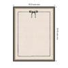 image:imageKate and Laurel Framed Fabric Pinboard 19 x 25 Printed Linen Decorative Bulletin Board for Use as a Vision Board or Wall Organization Matinee Black Bronze FrameMatinee Black Bronze