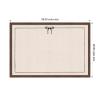 image:imageKate and Laurel Framed Fabric Pinboard 19 x 25 Printed Linen Decorative Bulletin Board for Use as a Vision Board or Wall Organization Matinee Black Bronze FrameFlorence Medium Brown