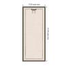 image:imageKate and Laurel Framed Fabric Pinboard 19 x 25 Printed Linen Decorative Bulletin Board for Use as a Vision Board or Wall Organization Matinee Black Bronze FrameMatinee Black Bronze