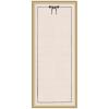 image:imageKate and Laurel Framed Fabric Pinboard 19 x 25 Printed Linen Decorative Bulletin Board for Use as a Vision Board or Wall Organization Matinee Black Bronze FrameFlorence Gold