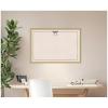 image:imageKate and Laurel Framed Fabric Pinboard 19 x 25 Printed Linen Decorative Bulletin Board for Use as a Vision Board or Wall Organization Matinee Black Bronze FrameFlorence Gold