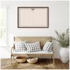 image:imageKate and Laurel Framed Fabric Pinboard 19 x 25 Printed Linen Decorative Bulletin Board for Use as a Vision Board or Wall Organization Matinee Black Bronze FrameFlorence Medium Brown