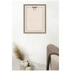image:imageKate and Laurel Framed Fabric Pinboard 19 x 25 Printed Linen Decorative Bulletin Board for Use as a Vision Board or Wall Organization Matinee Black Bronze FrameFlorence Light Brown