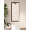 image:imageKate and Laurel Framed Fabric Pinboard 19 x 25 Printed Linen Decorative Bulletin Board for Use as a Vision Board or Wall Organization Matinee Black Bronze FrameFlorence Medium Brown