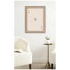 image:imageKate and Laurel Framed Fabric Pinboard 19 x 25 Printed Linen Rustic Farmhouse Bulletin Board for Use as a Vision Board or Wall Organization Hardwood Wedge White Wash FrameHardwood Wedge White Wash