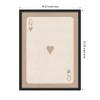 image:imageKate and Laurel Framed Fabric Pinboard 19 x 25 Printed Linen Rustic Farmhouse Bulletin Board for Use as a Vision Board or Wall Organization Hardwood Wedge White Wash FrameLucie Black