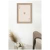image:imageKate and Laurel Framed Fabric Pinboard 19 x 25 Printed Linen Rustic Farmhouse Bulletin Board for Use as a Vision Board or Wall Organization Hardwood Wedge White Wash FrameHardwood Wedge White Wash