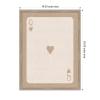 image:imageKate and Laurel Framed Fabric Pinboard 19 x 25 Printed Linen Rustic Farmhouse Bulletin Board for Use as a Vision Board or Wall Organization Hardwood Wedge White Wash FrameHardwood Wedge White Wash