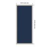 image:imageKate and Laurel Framed Fabric Pinboard 37 x 25 Printed Linen Decorative Bulletin Board for Use as a Vision Board or Wall Organization Matinee Black Bronze FrameFlorence Silver