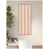 image:imageKate and Laurel Framed Fabric Pinboard 37 x 25 Printed Linen Decorative Bulletin Board for Use as a Vision Board or Wall Organization Matinee Black Bronze FrameHardwood Wedge White Wash