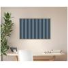image:imageKate and Laurel Framed Fabric Pinboard 37 x 25 Printed Linen Modern Bulletin Board for Use as a Vision Board or Wall Organization Lucie White FrameHardwood Wedge White Wash