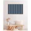 image:imageKate and Laurel Framed Fabric Pinboard 37 x 25 Printed Linen Modern Bulletin Board for Use as a Vision Board or Wall Organization Lucie White FrameHardwood Wedge White Wash