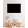 image:imageKate and Laurel Framed Fabric Pinboard 38 x 26 Printed Linen Classic Bulletin Board for Use as a Vision Board or Wall Organization Florence Gold FrameMatinee Black Bronze