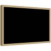 image:imageKate and Laurel Framed Fabric Pinboard 38 x 26 Printed Linen Classic Bulletin Board for Use as a Vision Board or Wall Organization Florence Gold FrameFlorence Gold