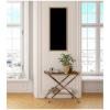 image:imageKate and Laurel Framed Fabric Pinboard 38 x 26 Printed Linen Classic Bulletin Board for Use as a Vision Board or Wall Organization Florence Gold FrameFlorence Gold