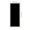 image:imageKate and Laurel Framed Fabric Pinboard 38 x 26 Printed Linen Classic Bulletin Board for Use as a Vision Board or Wall Organization Florence Gold FrameFlorence Silver