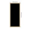 image:imageKate and Laurel Framed Fabric Pinboard 38 x 26 Printed Linen Classic Bulletin Board for Use as a Vision Board or Wall Organization Florence Gold FrameFlorence Gold