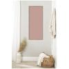 image:imageKate and Laurel Framed Fabric Pinboard 38 x 26 Printed Linen Classic Bulletin Board for Use as a Vision Board or Wall Organization Florence Medium Brown FrameHardwood Wedge White Wash