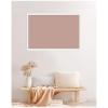 image:imageKate and Laurel Framed Fabric Pinboard 38 x 26 Printed Linen Classic Bulletin Board for Use as a Vision Board or Wall Organization Florence Medium Brown FrameBethany White