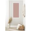 image:imageKate and Laurel Framed Fabric Pinboard 38 x 26 Printed Linen Classic Bulletin Board for Use as a Vision Board or Wall Organization Florence Medium Brown FrameBethany White