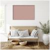 image:imageKate and Laurel Framed Fabric Pinboard 38 x 26 Printed Linen Classic Bulletin Board for Use as a Vision Board or Wall Organization Florence Medium Brown FrameHardwood Wedge White Wash
