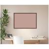 image:imageKate and Laurel Framed Fabric Pinboard 38 x 26 Printed Linen Classic Bulletin Board for Use as a Vision Board or Wall Organization Florence Medium Brown FrameFlorence Medium Brown