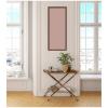 image:imageKate and Laurel Framed Fabric Pinboard 38 x 26 Printed Linen Classic Bulletin Board for Use as a Vision Board or Wall Organization Florence Medium Brown FrameFlorence Medium Brown