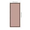 image:imageKate and Laurel Framed Fabric Pinboard 38 x 26 Printed Linen Classic Bulletin Board for Use as a Vision Board or Wall Organization Florence Medium Brown FrameFlorence Medium Brown