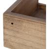 image:imageKate and Laurel Levie Corner Shelf Set of 3 Rustic Natural Modern FarmhouseInspired Wood ShelfRustic Brown
