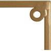 image:imageKate and Laurel Mallory Modern Floating Wall Shelves Set of 4 White and Gold Chic Modern Glam Wall Accent for Display and Storage