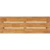image:imageKate and Laurel Samuels Modern Wood Wall Shelf 24 inches Wood with Black Brackets Decorative Shelf for Storage and Display