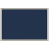 image:imageKate and Laurel Framed Fabric Pinboard 37 x 25 Printed Linen Decorative Bulletin Board for Use as a Vision Board or Wall Organization Matinee Black Bronze FrameFlorence Silver