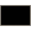 image:imageKate and Laurel Framed Fabric Pinboard 38 x 26 Printed Linen Classic Bulletin Board for Use as a Vision Board or Wall Organization Florence Gold FrameMatinee Black Bronze