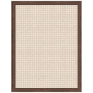 image:imageKate and Laurel Framed Fabric Pinboard 17 x 41 Printed Linen Modern Bulletin Board for Use as a Vision Board or Wall Organization Lucie Black FrameFlorence Medium Brown